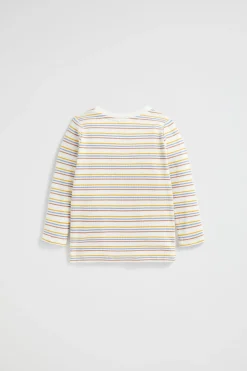 Seed Heritage T-Shirts & Tops-Stripe Rib Tee Canvas
