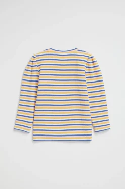 Seed Heritage T-Shirts & Tops-Stripe Rib Top Cobalt Multi