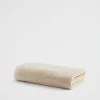 Seed Heritage Bathroom-Stripe Textured Towel Stone