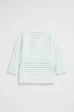 Seed Heritage T-Shirts & Tops-Striped Croc Tee Canvas