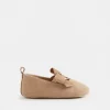 Seed Heritage Pre-Walkers-Suede Ribbon Mary Jane Pre Walker Sand