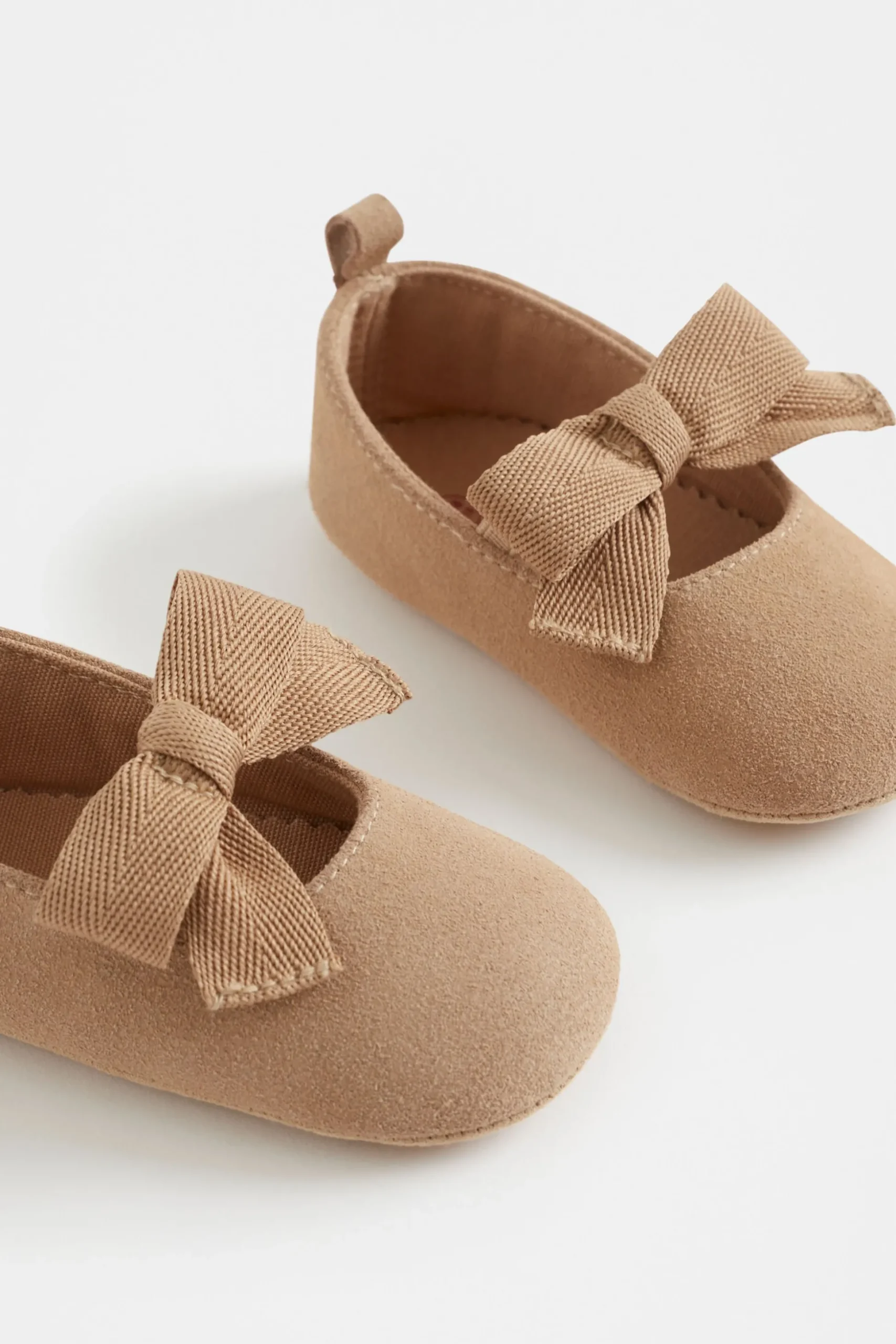 Seed Heritage Pre-Walkers-Suede Ribbon Mary Jane Pre Walker Sand