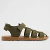 Seed Heritage Sandals & Slides-Summer Cage Sandal Khaki
