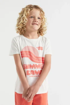 Seed Heritage T-Shirts & Tops-Summer Camp Tee Vintage White