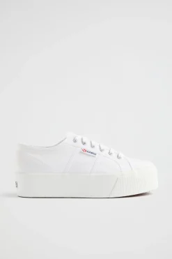 Seed Heritage Sneakers & Trainers-Superga Platform White