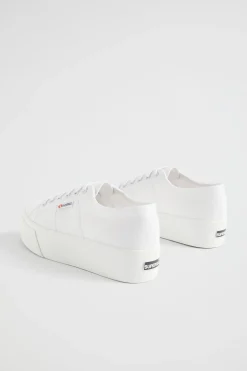 Seed Heritage Sneakers & Trainers-Superga Platform White