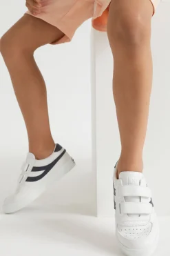 Seed Heritage Sneakers & Trainers-Superga Seattle Strap Sneaker White Blue