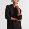 Seed Heritage Knitwear & Sweaters-Supersoft Raglan Hoodie Black