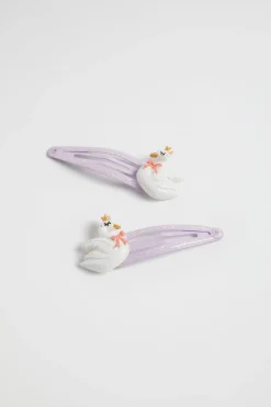 Seed Heritage Hair Accessories-Swan Snaps Multi