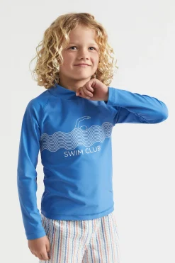Seed Heritage Swimwear-Swim Club Rashvest Bluebell