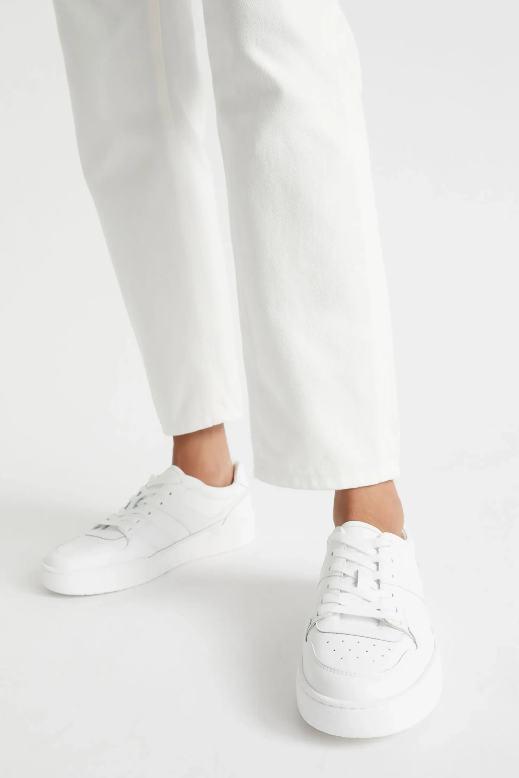 Seed Heritage Sneakers-Talulah Leather Sneaker White