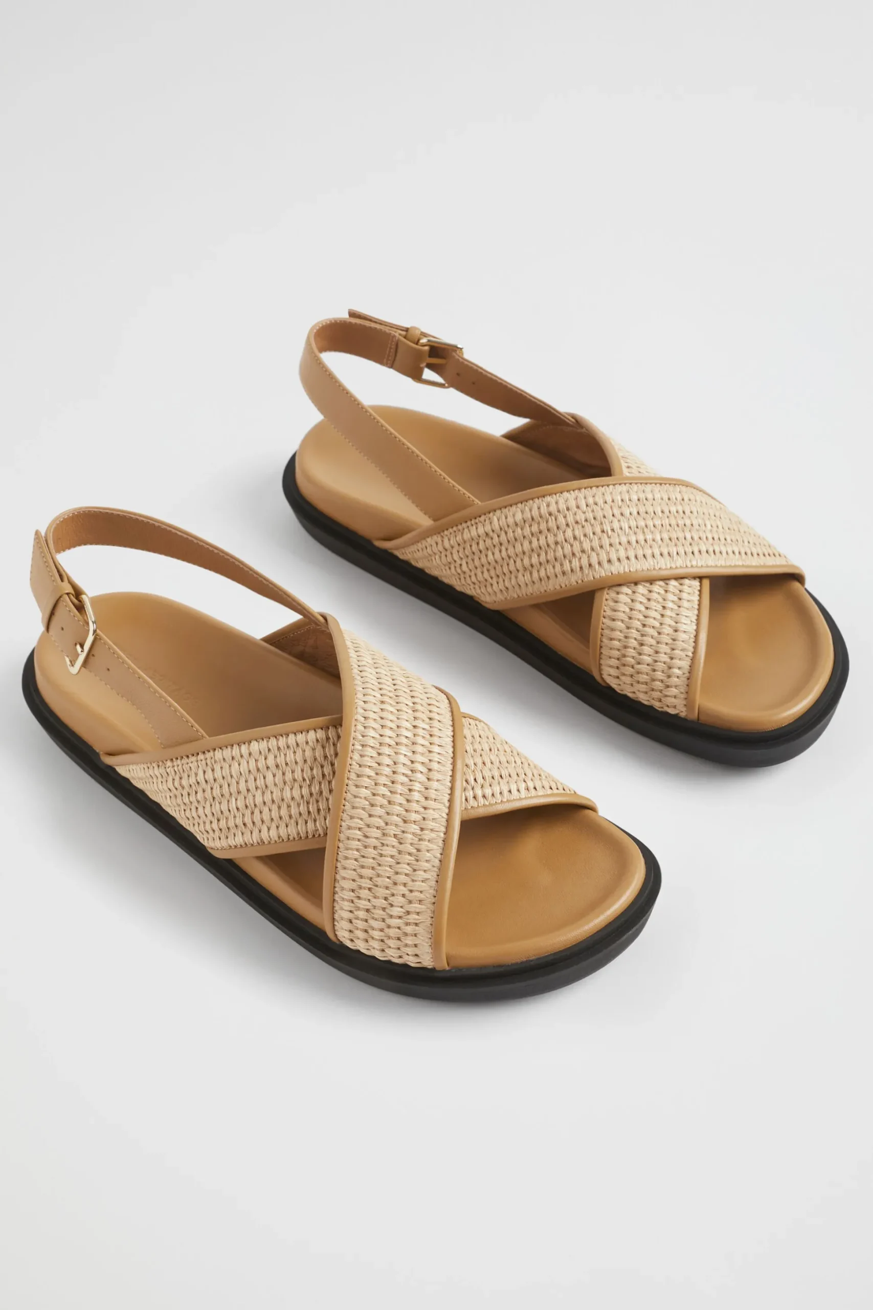 Seed Heritage Sandals & Thongs-Tara Footbed Sandal Toffee