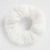 Seed Heritage Hair Accessories-Teddy Scrunchie Canvas
