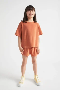 Seed Heritage T-Shirts & Tops-Terry Tee Cinnamon