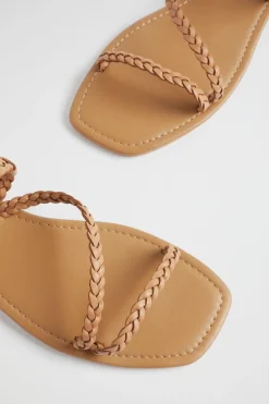 Seed Heritage Sandals & Thongs-Tonya Braid Sandal Toffee