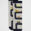 Seed Heritage Socks-Transport Sock Grey Marle