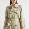Seed Heritage Jackets & Vests-Trench Coat Cool Sand