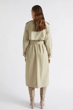 Seed Heritage Jackets & Vests-Trench Coat Cool Sand