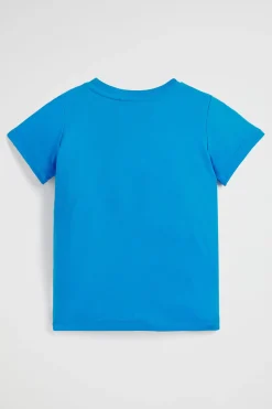 Seed Heritage T-Shirts & Tops-Turtle Tee Bluebell