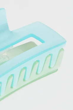 Seed Heritage Hair Accessories-Two Tone Claw Clip Blue