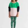 Seed Heritage Pants-Variegated Stripe Legging Midnight Multi