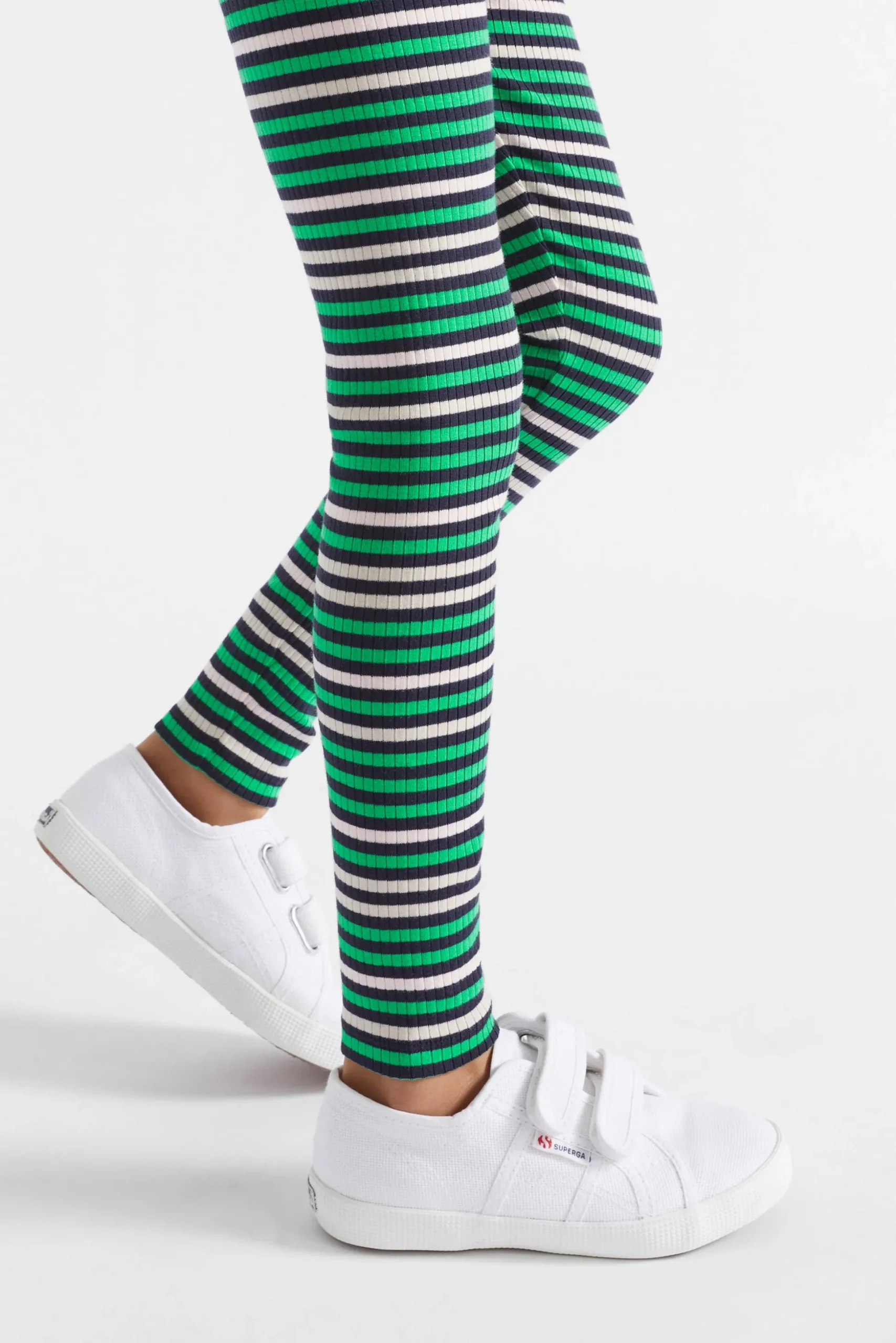 Seed Heritage Pants-Variegated Stripe Legging Midnight Multi