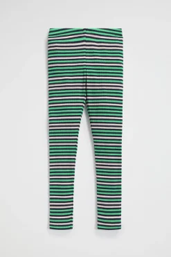 Seed Heritage Pants-Variegated Stripe Legging Midnight Multi