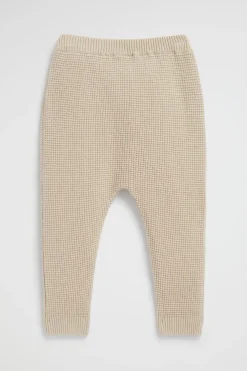 Seed Heritage Leggings & Pants-Waffle Knit Legging Neutral