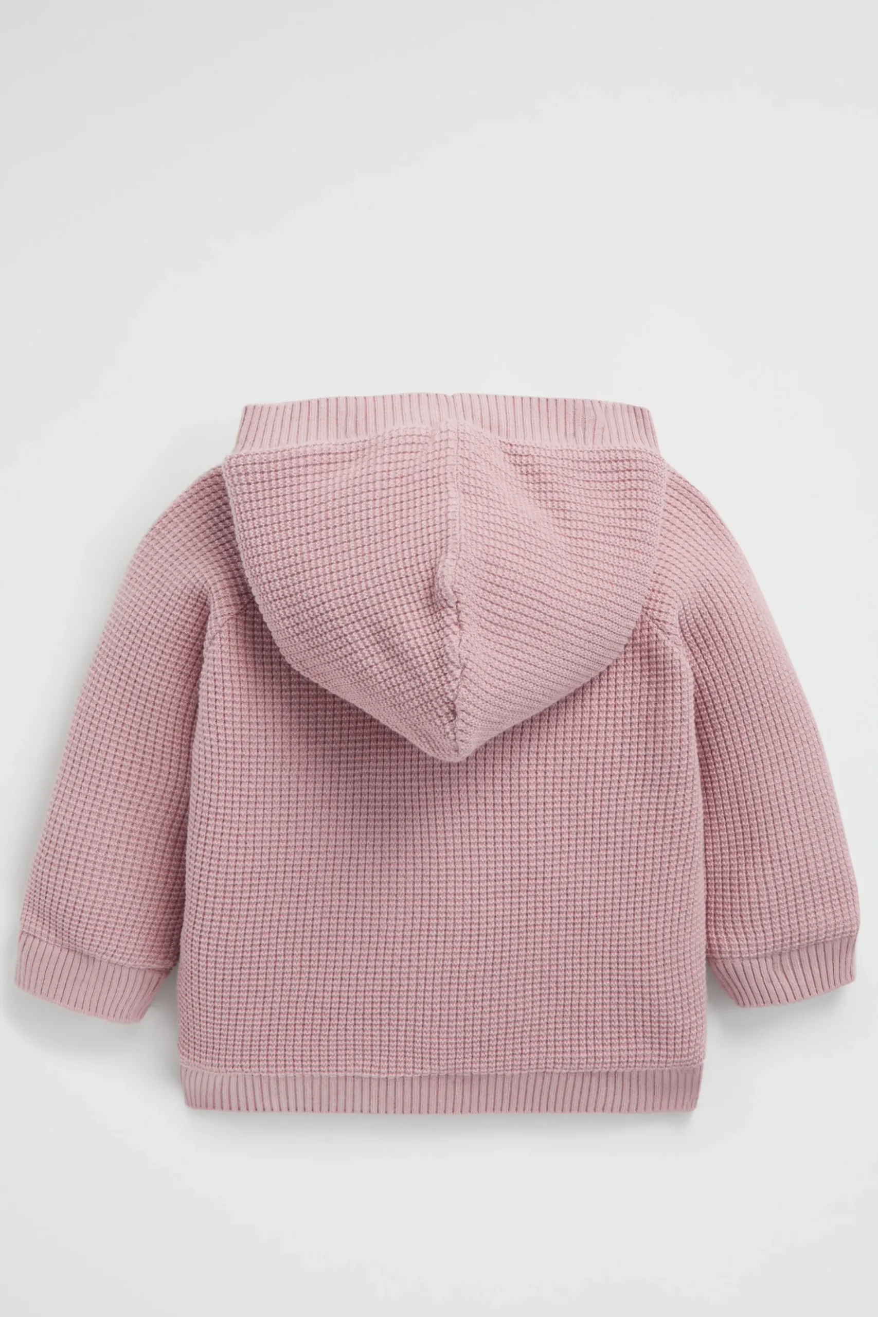 Seed Heritage Knitwear & Sweaters-Waffle Knit Sherpa Hoodie Berry