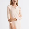 Seed Heritage Sleepwear-Waffle Nightie Blush