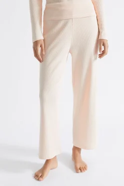 Seed Heritage Sleepwear-Waffle Sleep Bottom Blush