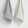 Seed Heritage Kitchen & Dining-Waffle Teatowel Set Of Two Eucalypt
