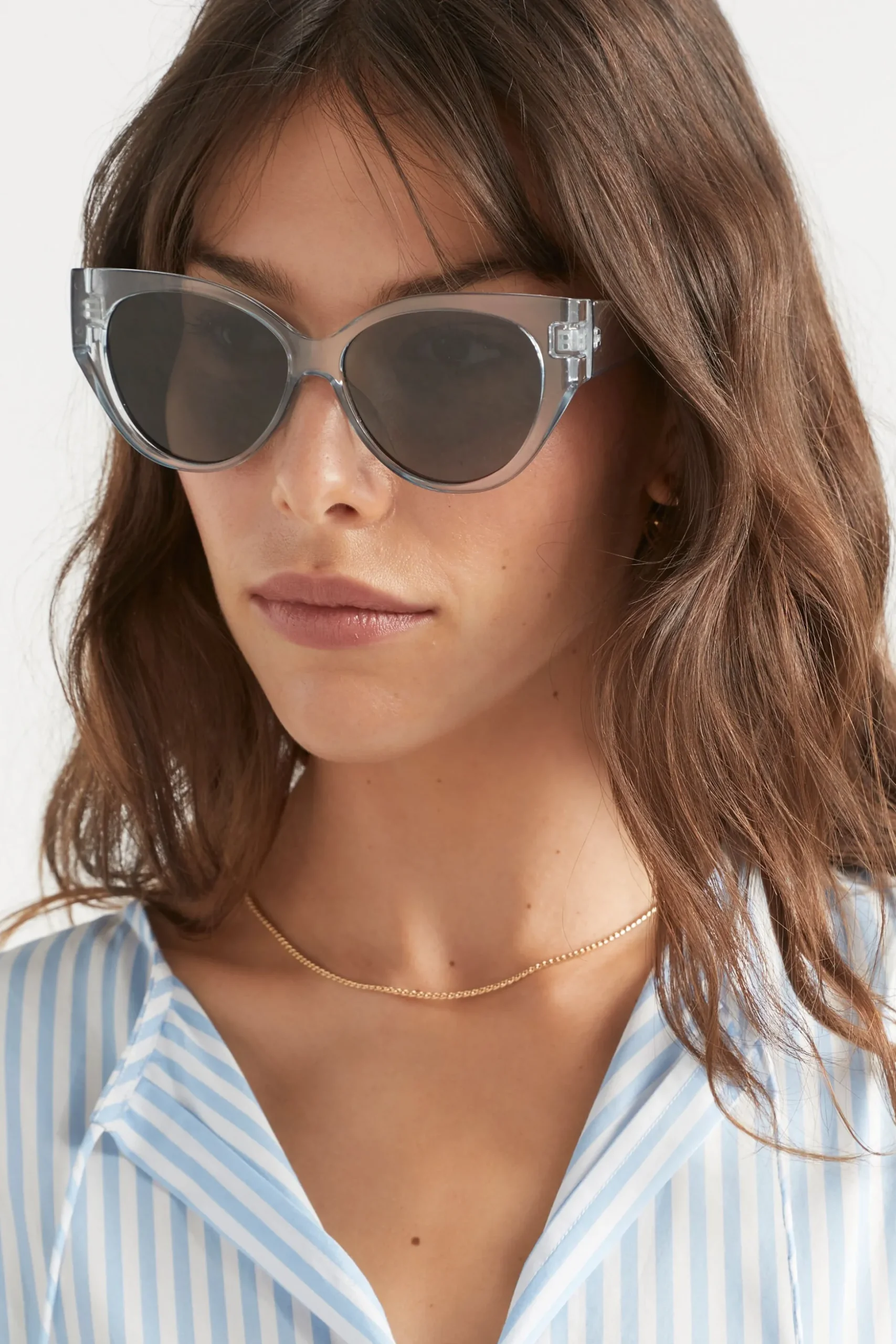 Seed Heritage Sunglasses & Glasses-Whitney Cat Eye Sunglasses Bluebell