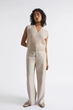Seed Heritage Jackets & Vests-Wool Blend Vest Light Storm Marle