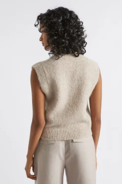 Seed Heritage Jackets & Vests-Wool Blend Vest Light Storm Marle