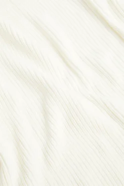 Seed Heritage Scarves & Kaftans-Wool Knit Gilet Cream